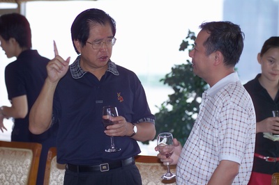 珠海市冼文常務副市長與桂林考察團交流