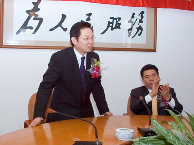 楊峰主席對汕尾項目開發(fā)成功信心十足